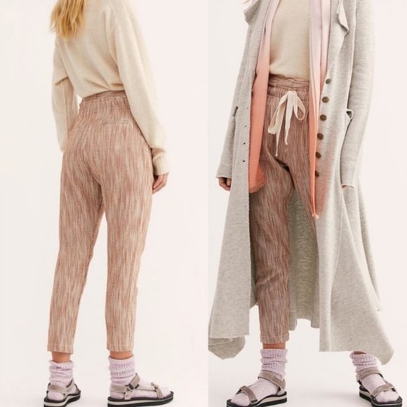 Free People Light at Sunrise Crop Pants - Size 4 - Picture 2 of 10